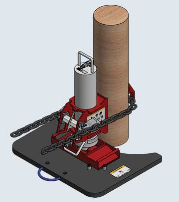 Slingco Pole Puller with Pad and Back Plate