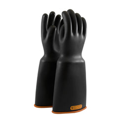 NOVAX Rubber Gloves, Class 4 16" Bell Cuff