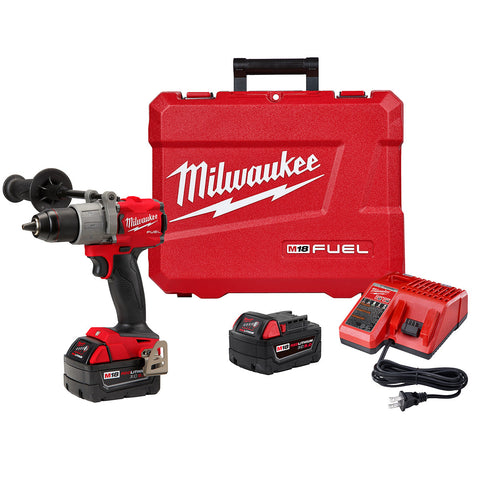 2904-22 Milwaukee M18 FUEL 1/2" Hammer Drill/Driver Kit