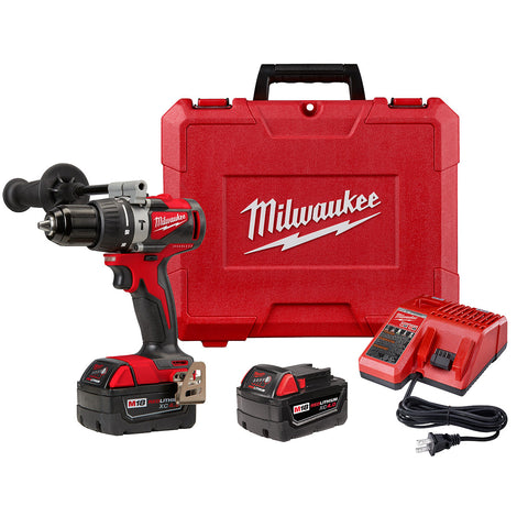 2902-22 Milwaukee M18 12 Brushless Hammer Drill Kit