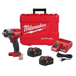 2962-22 Milwaukee M18 FUEL 12 Mid-Torque Impact Wrench with Friction Ring Kit