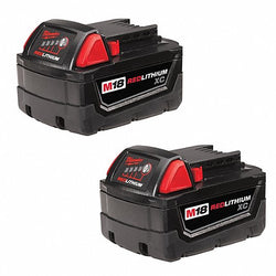 48-11-1890 Milwaukee M18 REDLITHIUM Battery Pack - 2pc