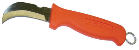 32-70-O Jameson Hawkbill Knife Orange Handle